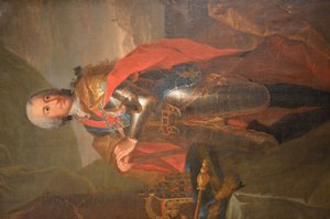 Valtion muotokuva Kaarle VII: sta, Pyhän Rooman keisarista tekijältä Adam Friedrich Oeser